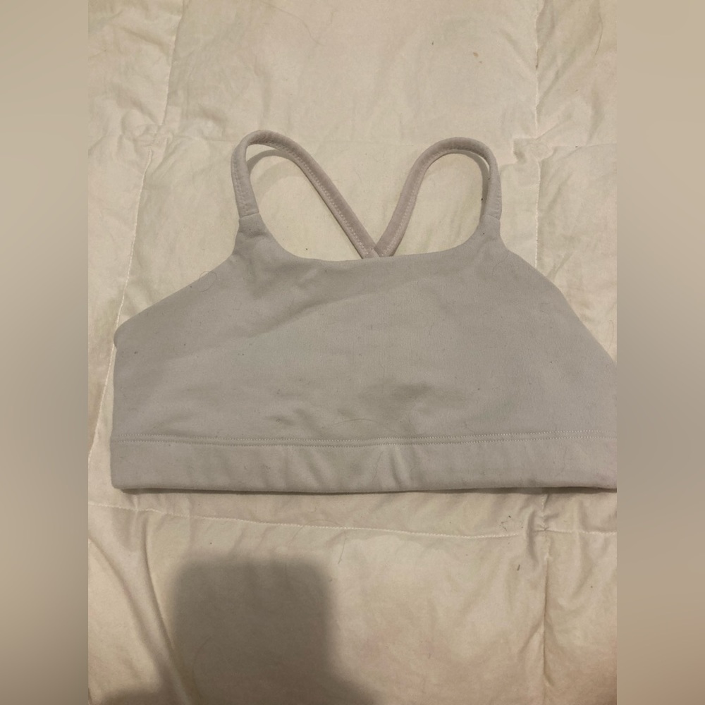 Athleta girl. Size medium 8-10. Got your back sports bra.